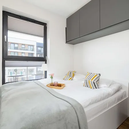 Light Grey In Cracow With Furnished Balcony By Renters
